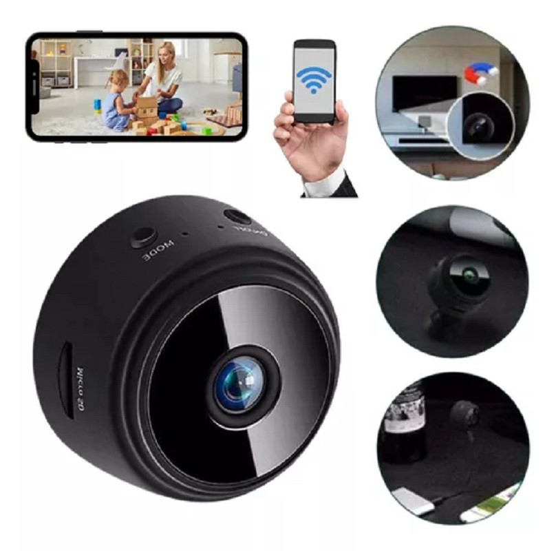 Mini Camara A9 Wifi Ip Microfono Espia